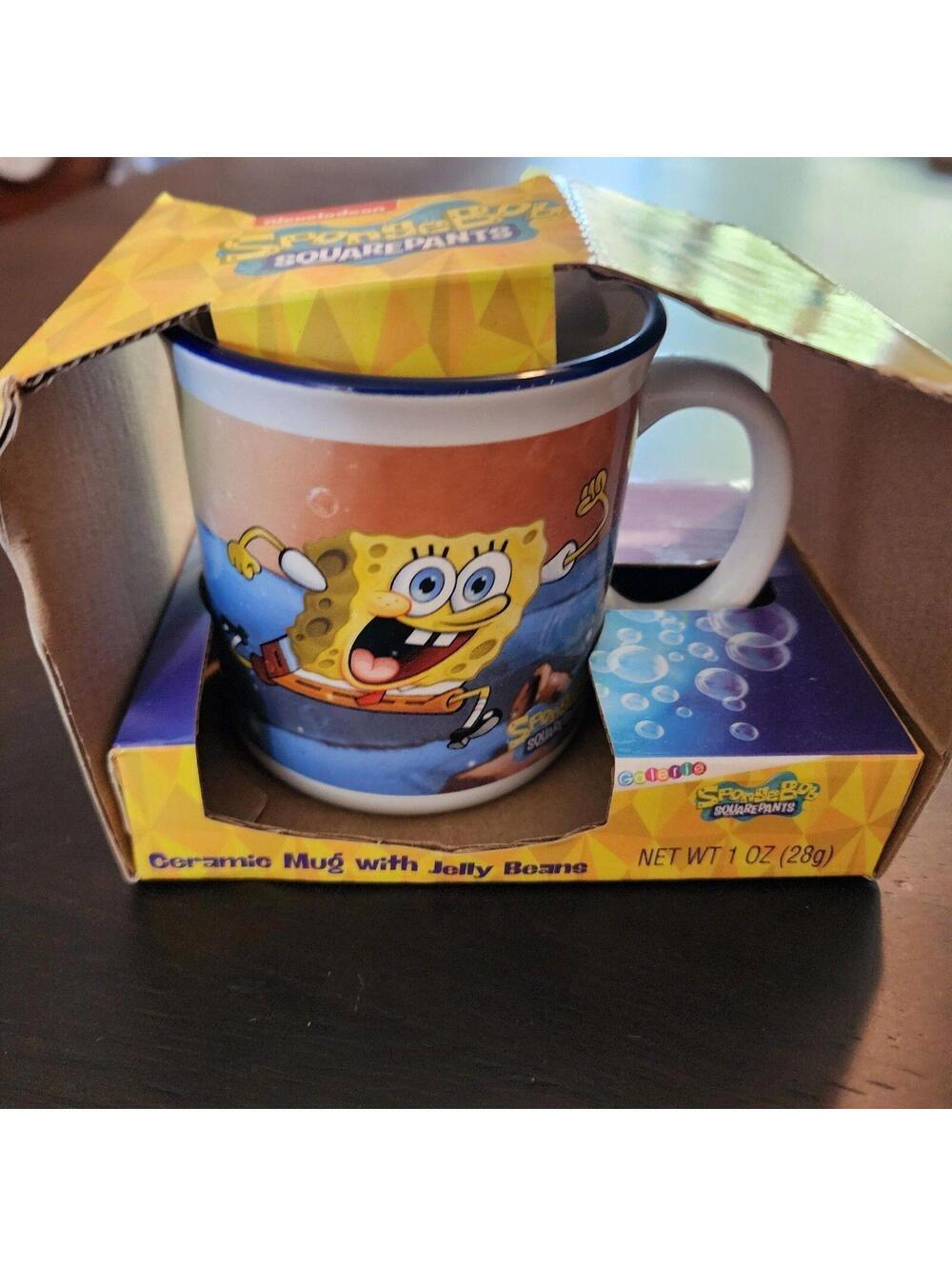 New Spongebob coffee mug cup I threw candy away